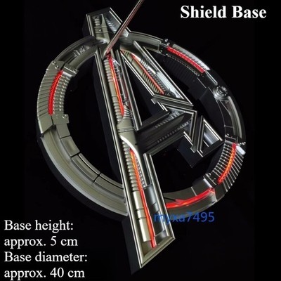 Captain America Shield Base Cospaly Model The Avengers LED Light No Shield Gift