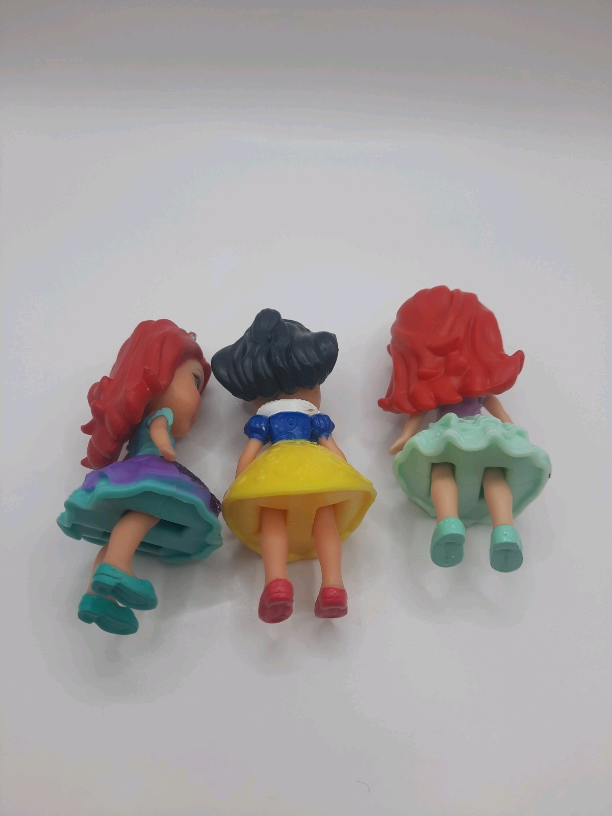 Disney First Toddler Princess 3” Mini Figure Dolls Lot Of 3
