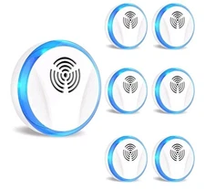 Ultrasonic Pest Repellent Indoor Plug in - Rodent, Mice, Bug Repeller, 6 Pack
