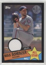 2020 Topps 1985 Baseball All-Stars Relics Black /199 Max Scherzer #85ASR-MS 0l7e