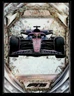 2025 Topps Chrome Formula 1 #D75-36 Pierre Gasly Diamond 75th Anniversary card
