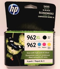 HP Genuine 962XL High Yield BLACK  962 COLOR INK Cartridges COMBO 3JB34AN NEW