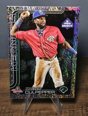 2025 Topps Pro Debut Kaelen Culpepper #PD-79 Sparkle Foil 31/175 Minnesota Twins