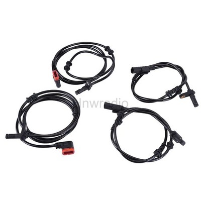 FOR E350 E350 E550 06-09 4MATIC 4 ABS WHEEL SPEED SENSOR FRONT REAR RIGHT & LEFT