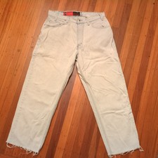 Vintage Levi's SilverTab Loose Jeans W34 L32 Made in USA Light Wash Baggy 90s