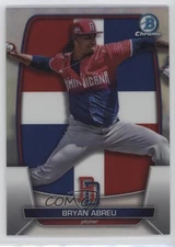 2023 Bowman Chrome WBC Flag Variations Refractor 409/499 Bryan Abreu #WBC-32 7k8
