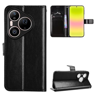 For Huawei Pura 90 Pro, Classic Cover Flip Leather Wallet Stand Card Slots Case
