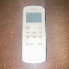 Toshiba Remote Control RG57H4(B)BGEU1 White Timer Sleep Mode LED Display Swing