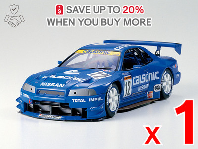 US ONLY x1 Tamiya 1/24 Calsonic Skyline GT-R R34 Plastic Model Kit Item No:24219