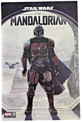 Mandalorian #1 Retailer Exclusive Collector's Connection David Lopez 2022 Rare!