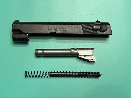 USED OEM SMITH & WESSON 915 COMPLETE BLACK SLIDE BARREL GUIDE ROD ...