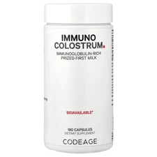 Immuno Colostrum, 180 Capsules (500 mg per Capsule)