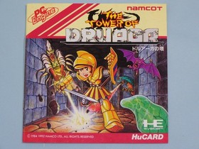 NEC PC Engine HuCARD THE TOWER OF DRUAGA Used Video Game