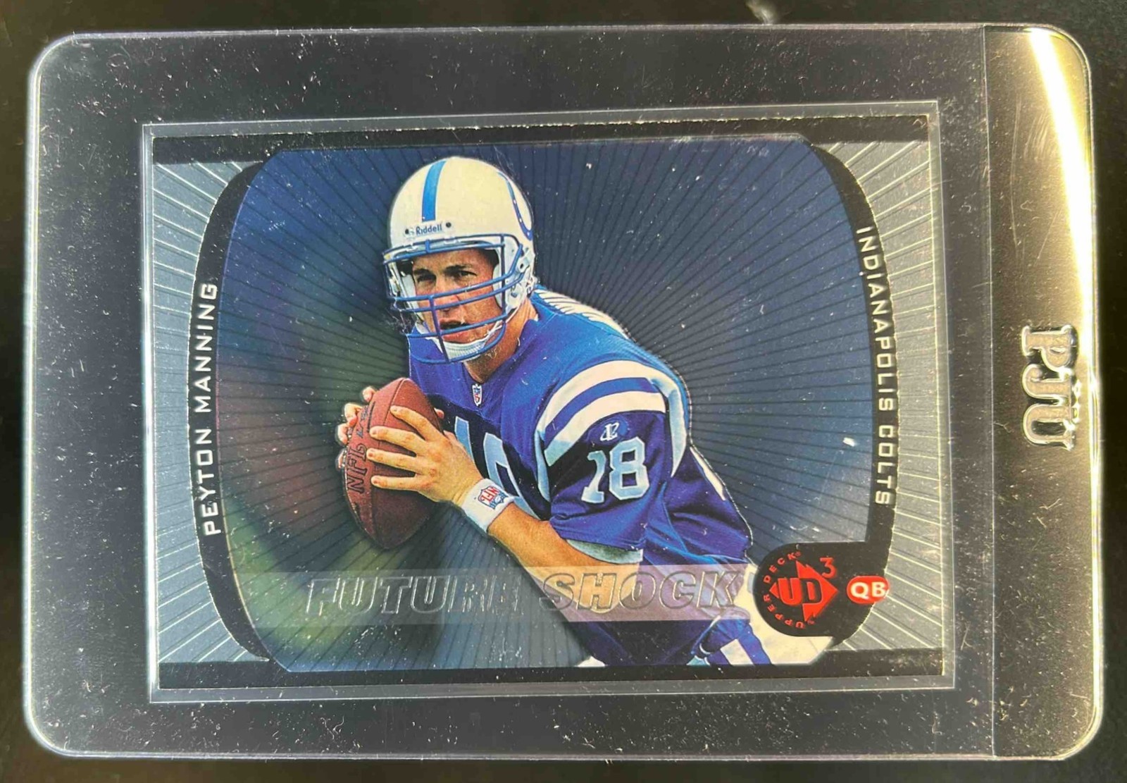 1998 Upper Deck UD3 Peyton Manning Rookie RC #91 Colts