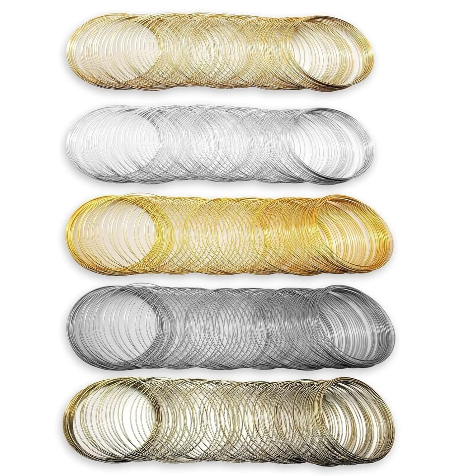 500 Loops of Durable Memory Beading Wire - Colorful Jewelry Making Supplies - Image 3 of 4