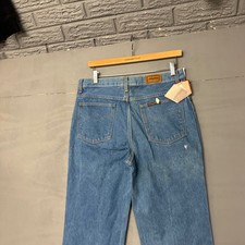 Vintage Ridgefield Straight Leg Jeans Medium Wash Made in USA Deadstock 33x33
