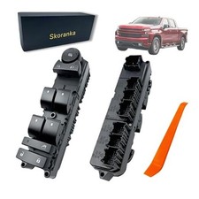 20835552 Front Driver Side Master Power Window Switch and Door Lock Window