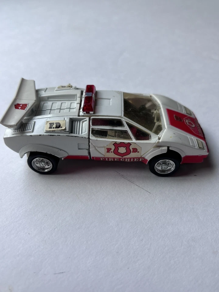Vintage Takara 1980/1982 Transforming, Transformer Red Alert Fire Chief  - Imagem 3 de 4