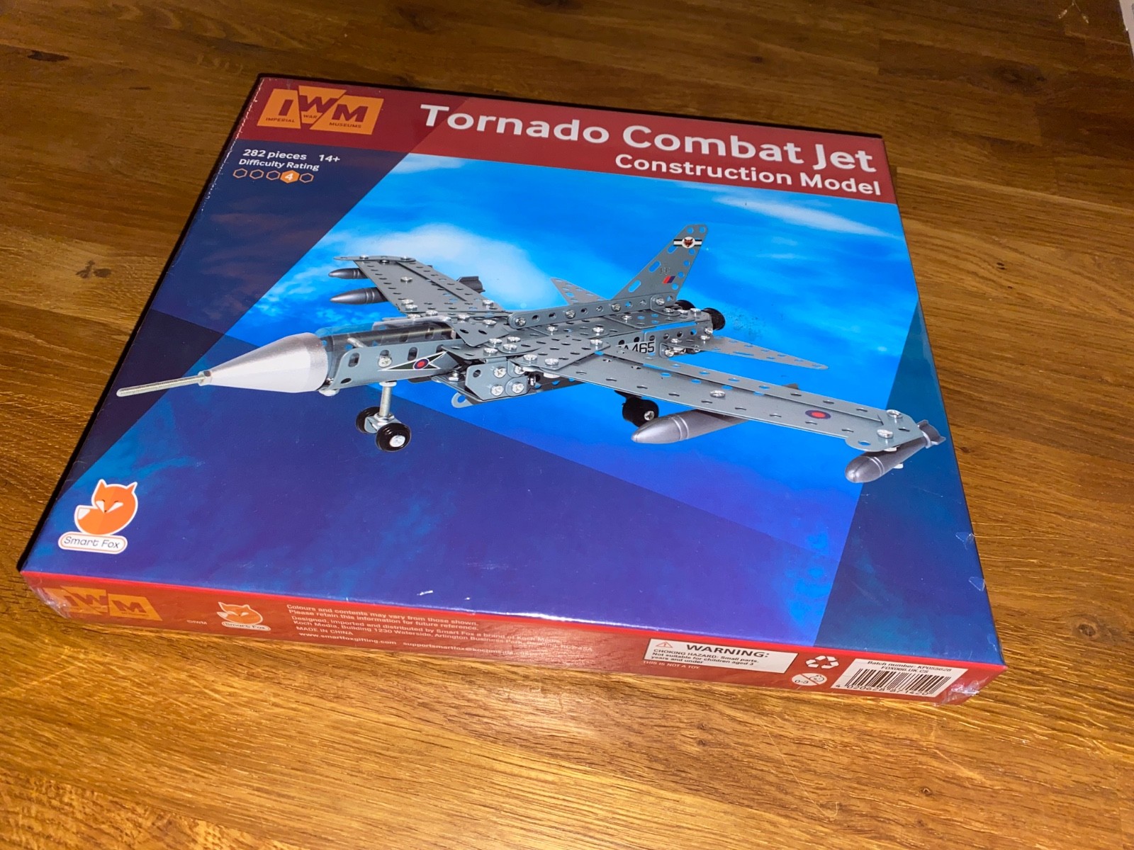 Tornado Combat Jet Metal Construction Set Kit - Tools Included - New & Sealed