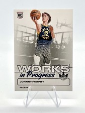 Johnny Furphy 2024-25 Panini Court Kings Works In Progress Red /149 #25 Pacers