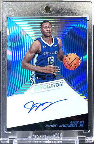 Jaren Jackson Jr. [Infinite] #JJJ 2018 Panini Revolution Rookie Autographs card