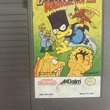 Acclaim The Simpsons: Bartman Meets Radioactive Man (Nintendo NES) 1992 NTSC-U/C