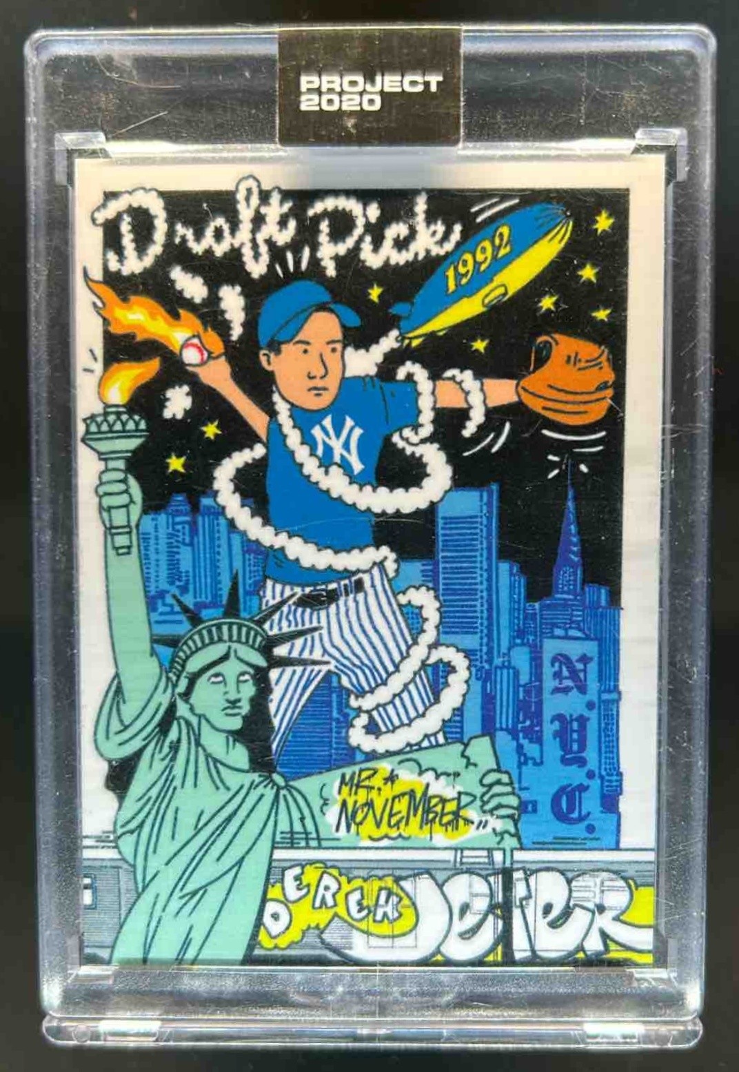 2020 Topps Project Derek Jeter #107 Yankees