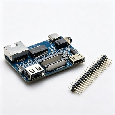 Dual Gigabit 5G 4G Ethernet Base Board (B) for Raspberry Pi Compute Module CM4 N