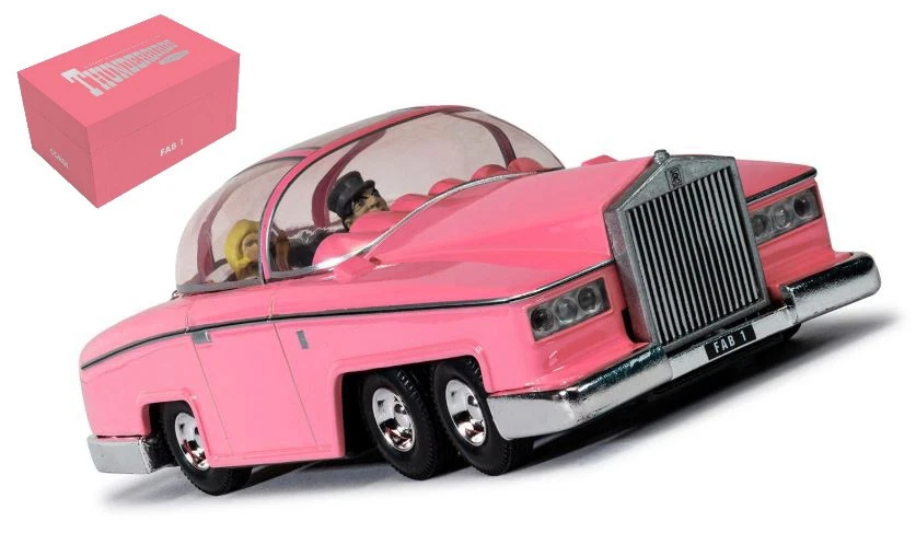 MODELLINO AUTO STATICO CORGI THUNDERBIRDS FAB 1 COLLECTION SCALA 14,5cm - Immagine 2 di 4