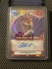 2025 Bowman Best University Football Purple Lava Refractor Gunner Stockton #BOA-GS