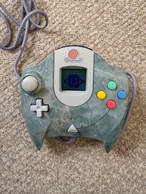 Dreamcast console controller game disc T-stick B memory #ae7a54