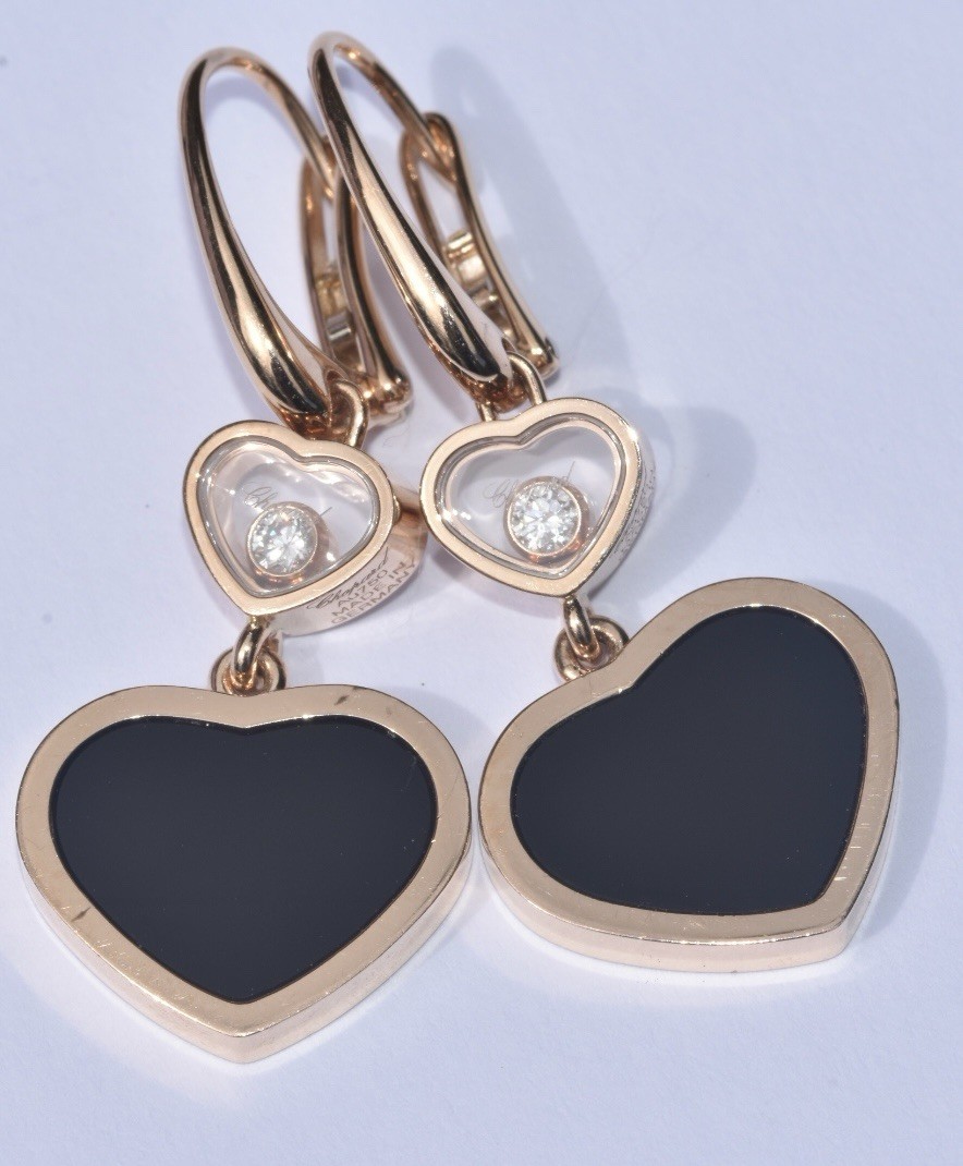 Chopard Happy Hearts Earrings 18k 