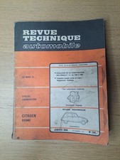 Revue technique Citroen DYANE