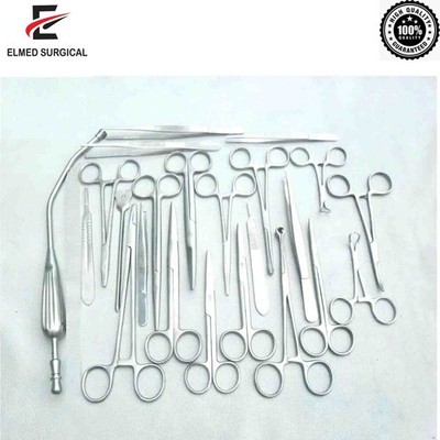 GENERAL SURGERY SURGICAL INSTRUMENTS SET OF 23 PCS
