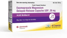 Glenmark Therapeutics Esomeprazole Magnesium USP 20Mg, Delayed Release Capsules,