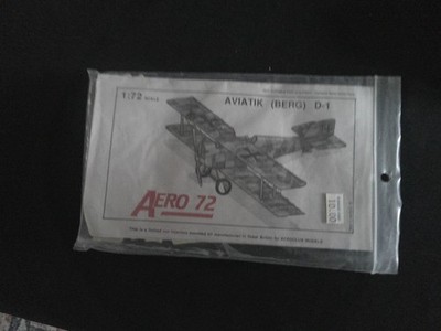 AVIATIK D-1 Aero 72 1/72 scale