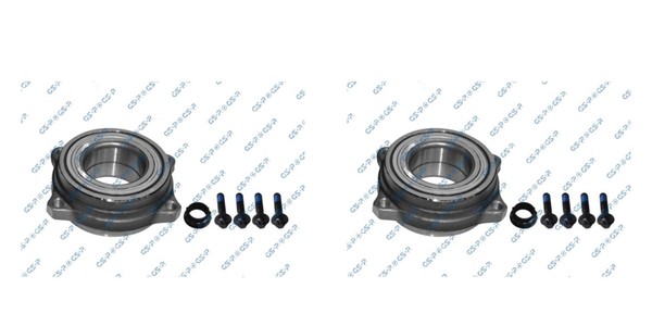GSP 2X Radnabe Radlagersatz Hinten FüR Mercedes C-Klasse T-Model S204 W204 R172-image