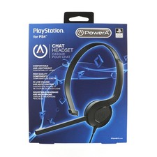 Headset for Sony PlayStation 4 PS4   Black   Lightweight Wired Mic