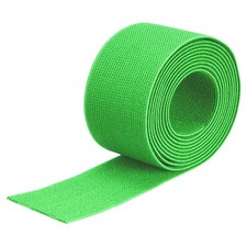 Twill Elastic Band Double-Side 2" Flat 2 Yard Elastic Cord Fluorescent Green