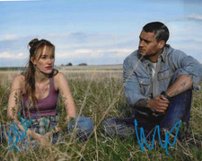 * MAIKA MONROE & TYRIQ WITHERS * signed 8x10 photo * REMINDERS OF HIM * COA *