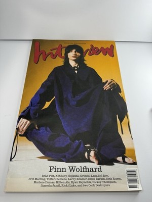 Interview Magazine Finn Wolfhard Winter 2019 Issue 529 Brad Pitt