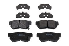 Bremsbelagsatz Scheibenbremse Hinterachse für HYUNDAI SANTA FÉ I TRAJET HIGHWAY