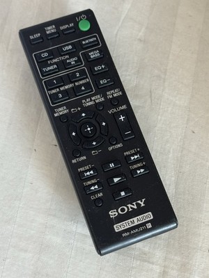 GENUINE SONY RM-AMU211 AUDIO SYSTEM REMOTE - MHC-ECL77BT MHC-ECL99BT