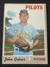 1970 Topps #393 John Gelnar