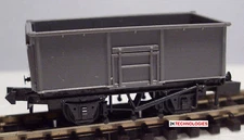 Peco KNR-207 READY MADE UNPAINTED KIT BR 16 Ton Steel Open Mineral Wagon N Gauge
