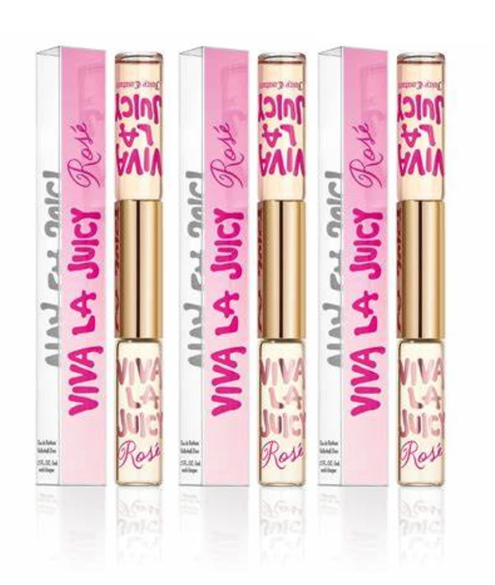 JUICY COUTURE Viva La Juicy Viva La Juicy Ros Rollerball Duo 3 Pack New