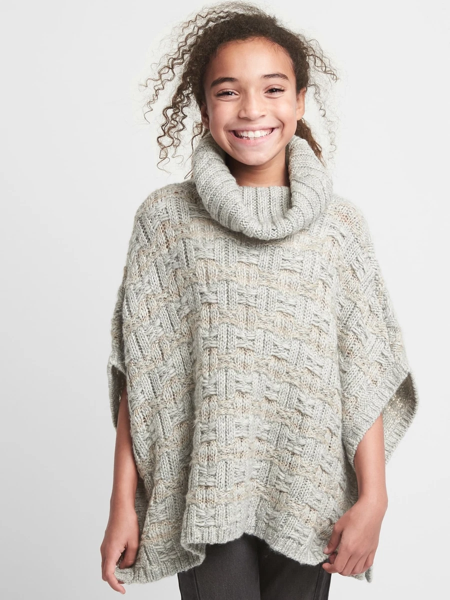 Gap girls poncho deals