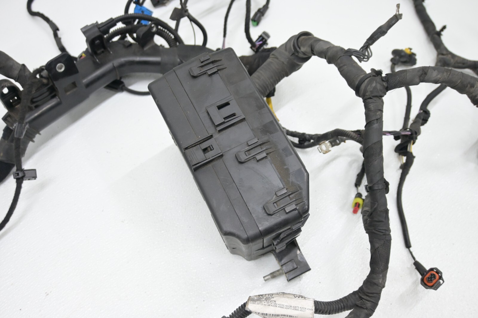 ⭐ 14-21 Maserati Ghibli Engine Bay Fuse Box Wiring Harness Plugs Oem