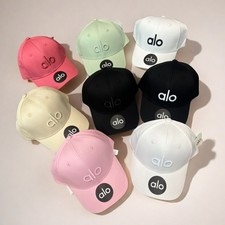 ALO YOGA District Trucker Hat Cap Baseball Ca...