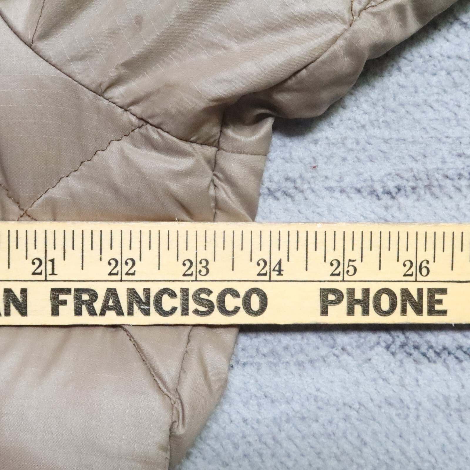 Vintage Eddie Bauer Diamond Quilted Down Jacket S… - image 9